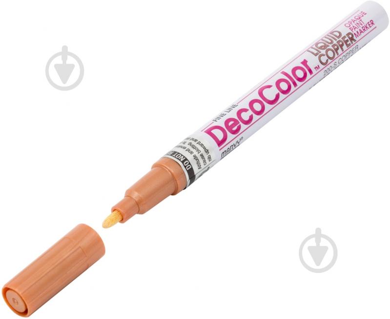 Маркер універсальний Marvy 200-S 3 мм мідний - фото 1