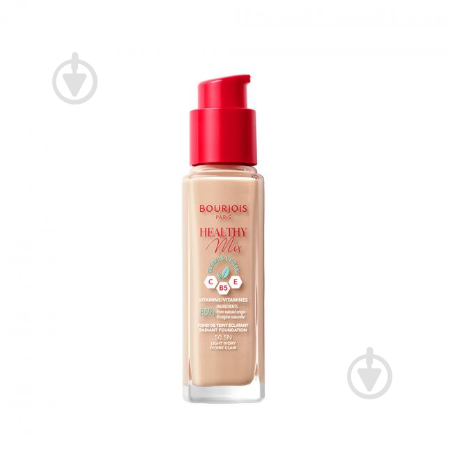 Тональна основа Bourjois HEALTHY MIX (50.5) Light Ivory 30 мл - фото 2