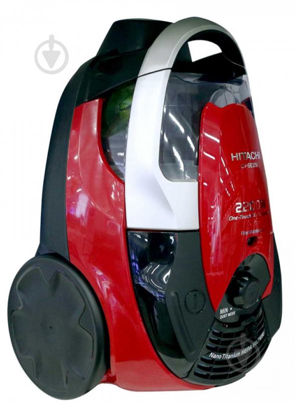 Пылесос Hitachi CV-SE22V24UKRBRE без мешка red - фото 3