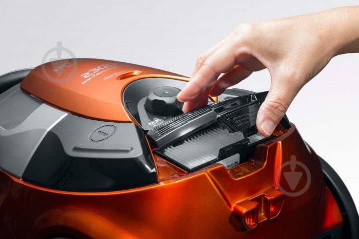 Пылесос Hitachi CV-SE230V24UKRORM без мешка orange - фото 4