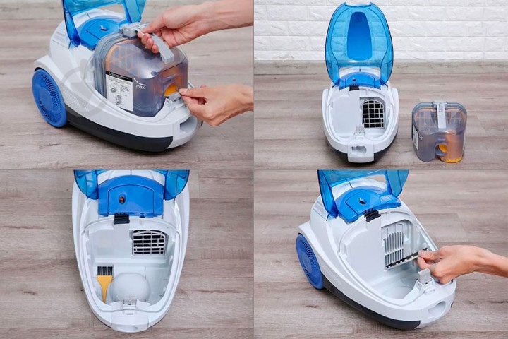 Пылесос Hitachi CV-SF1824UKRBL без мешка blue - фото 5