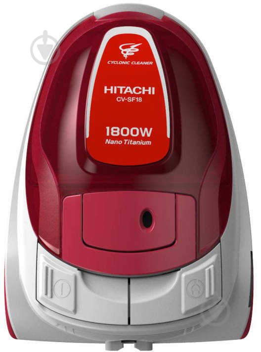 Пылесос Hitachi CV-SF1824UKRRE без мешка red - фото 2 Пылесос Hitachi CV-SF1824UKRRE без мешка red - фото 2