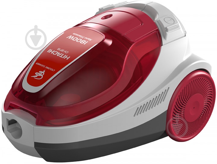 Пылесос Hitachi CV-SF1824UKRRE без мешка red - фото 3 Пылесос Hitachi CV-SF1824UKRRE без мешка red - фото 3