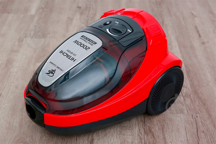 Пилосос Hitachi CV-SF20V24UKRBRE без мішка red - фото 3