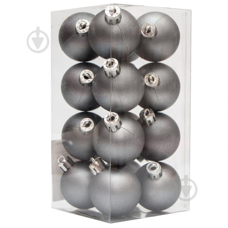 Набор елочных шаров Девилон 250973 d40 мм 16 шт./уп. - фото 1