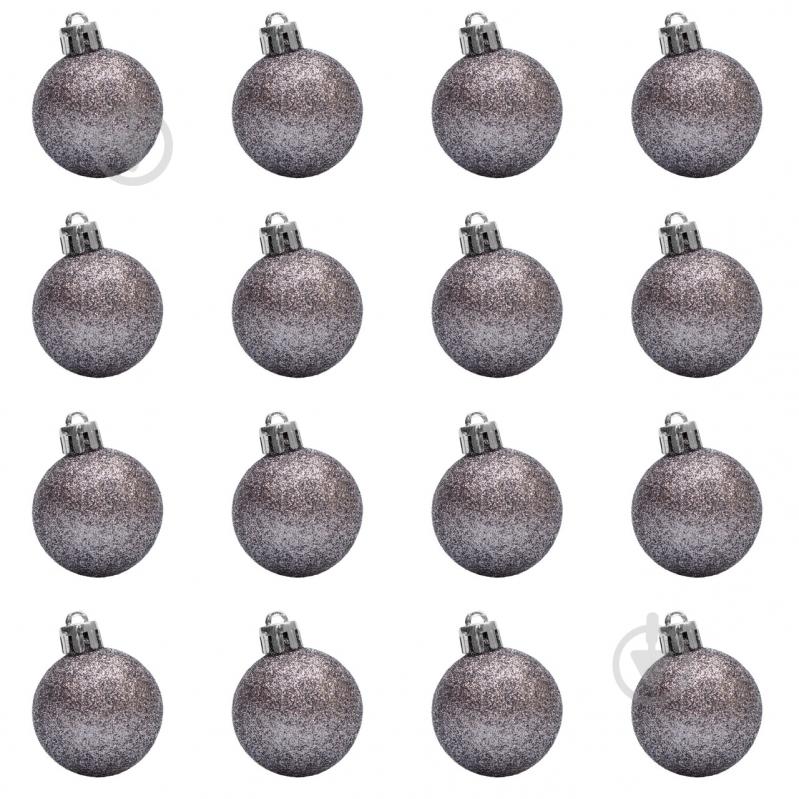 Набор елочных шаров Девилон 250980 d40 мм 16 шт./уп. - фото 2