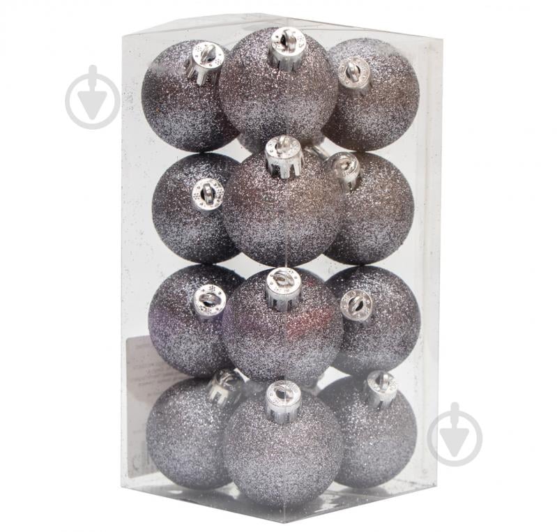Набор елочных шаров Девилон 250980 d40 мм 16 шт./уп. - фото 1