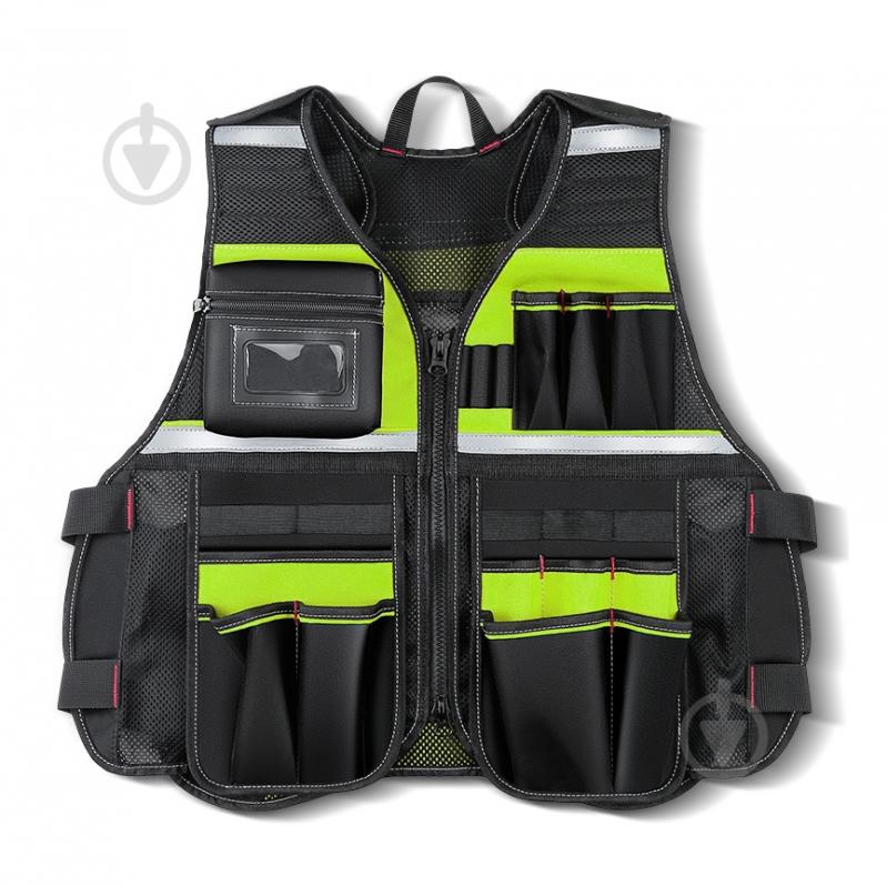 Жилет для инструментов JAKAH 12" JK-HL084 - фото 1 Жилет для инструментов JAKAH 12" JK-HL084 - фото 1