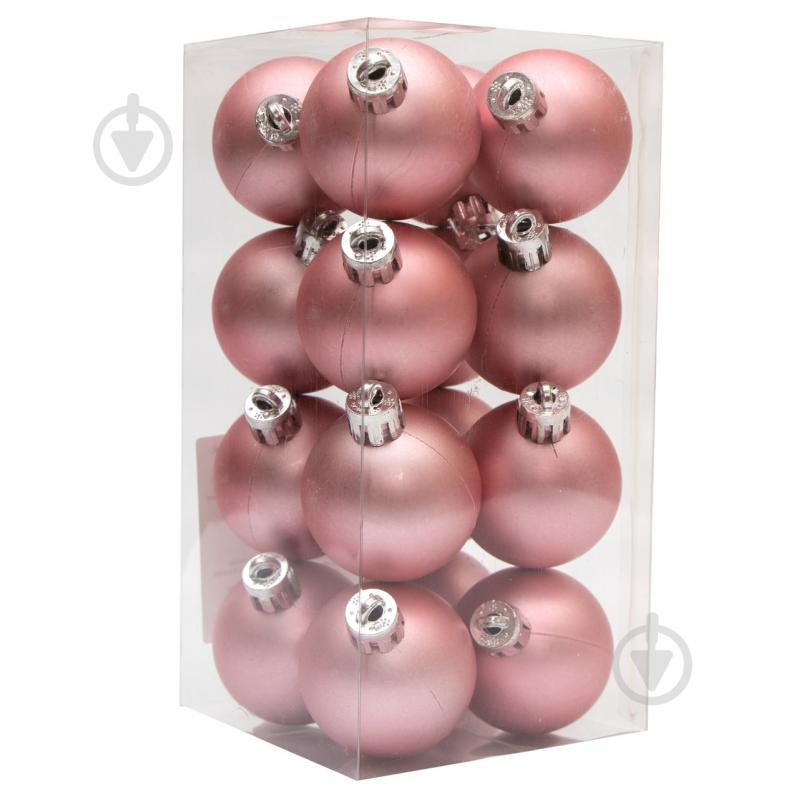 Набор елочных шаров Девилон 251000 d40 мм 16 шт./уп. - фото 1
