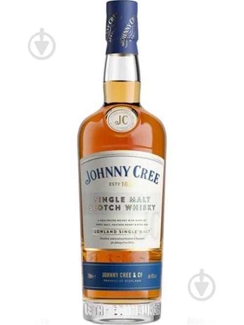 Виски "Johnny Cree" Single Malt Scotch Whisky 40% 0,7 л - фото 1