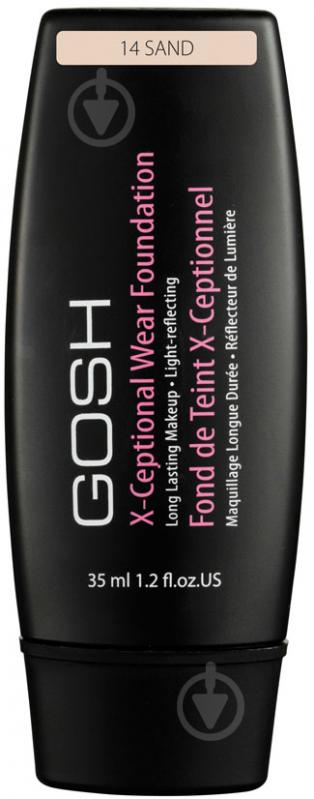 Основа под макияж Gosh X-Ceptional Make-up sand 35 мл - фото 1