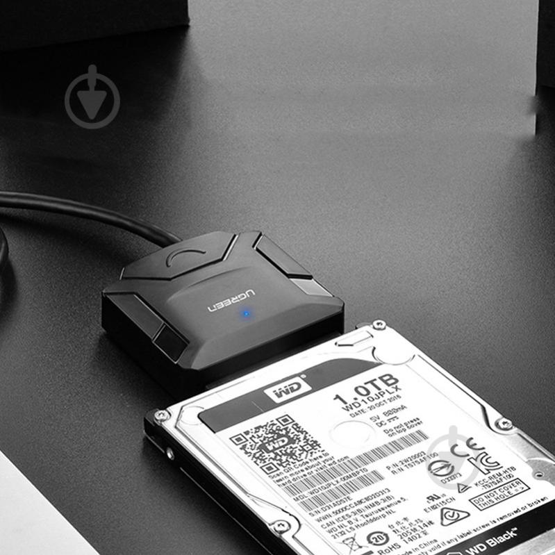 Переходник UGREEN черный (20611) - фото 4