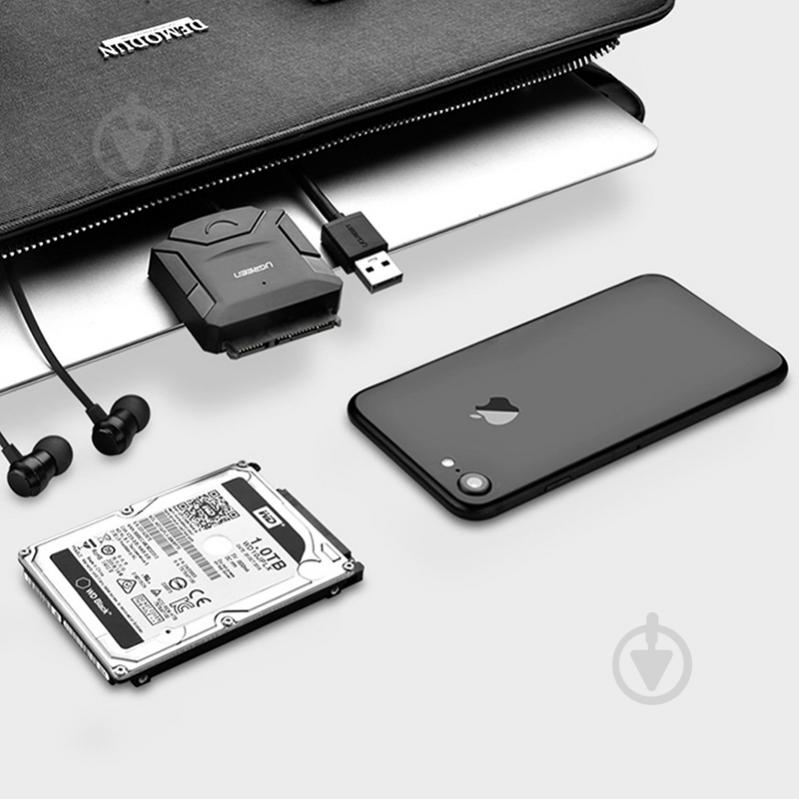 Переходник UGREEN черный (20611) - фото 7