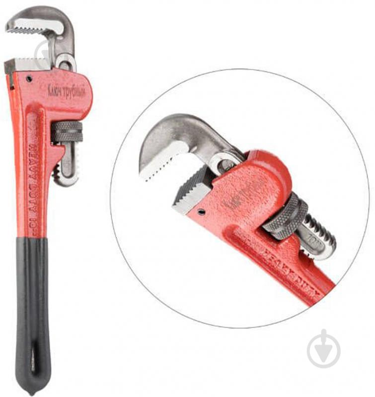 Ключ трубный Stillson 250 мм Intertool HT-0181 - фото 3