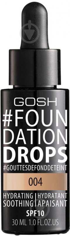 Крем тональный Gosh Foundation Drops натуральный бежевый 30 мл - фото 1