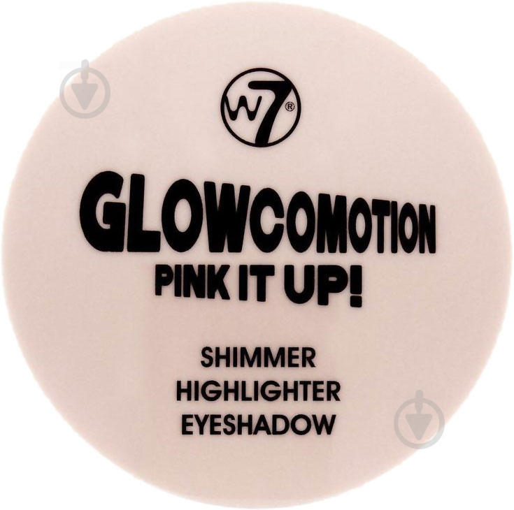 Хайлайтер W7 Glowcomotion Pink It Up! Shimmer Highlighter Eyeshadow Pink 8,5 г - фото 1