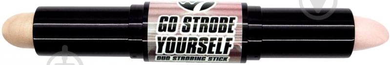 Хайлайтер W7 Go Strobe Yourself Duo Strobing Stick світло-бежевий/рожево-бежевий 10 г - фото 3