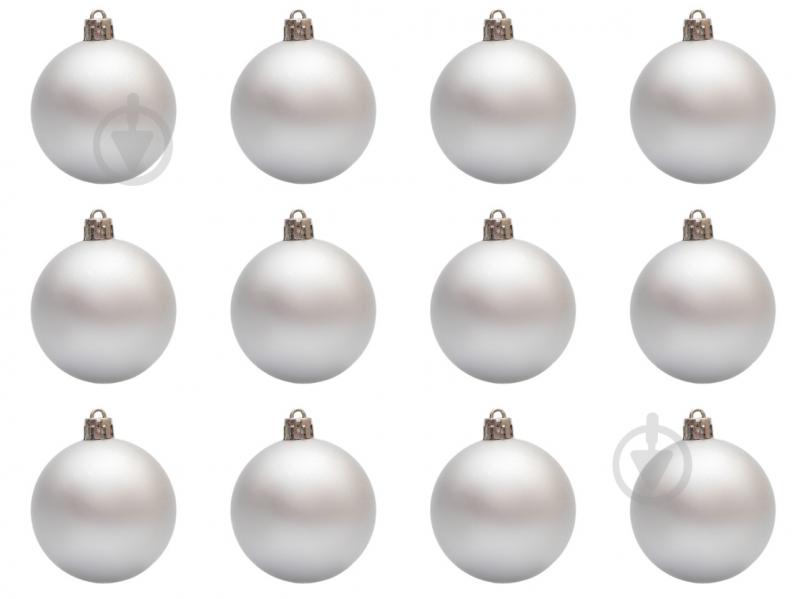 Набор елочных шаров Девилон 251062 d60 мм 12 шт./уп. - фото 2