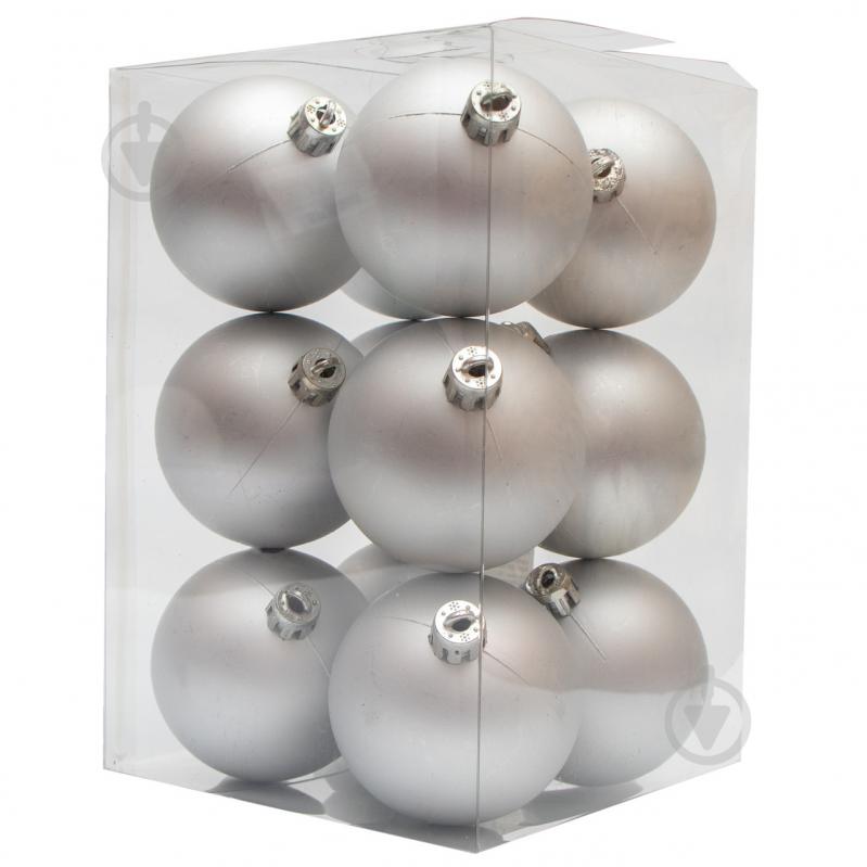 Набор елочных шаров Девилон 251062 d60 мм 12 шт./уп. - фото 1