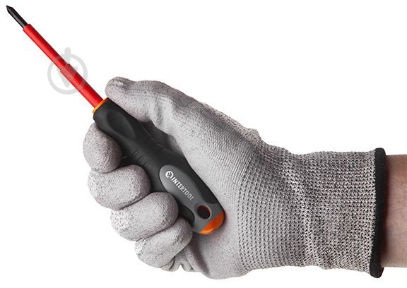 Викрутка Intertool хрестова ізольована PH1 1000 В (VT-3211) - фото 4 Викрутка Intertool хрестова ізольована PH1 1000 В (VT-3211) - фото 4