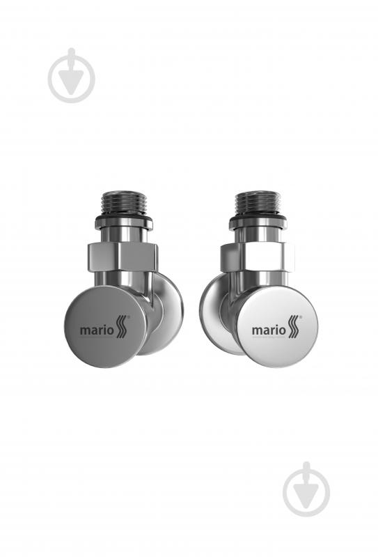 Кран угловой Mario сатин - фото 2