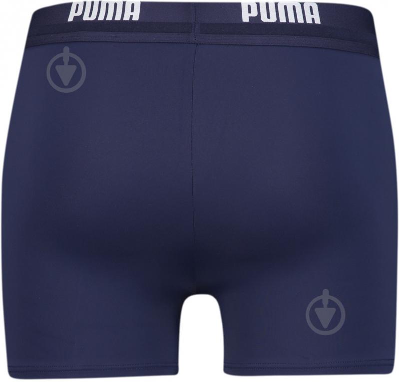 Плавки Puma SWIM MEN LOGO SWIM TRUN 90765701 р.M темно-синій - фото 4