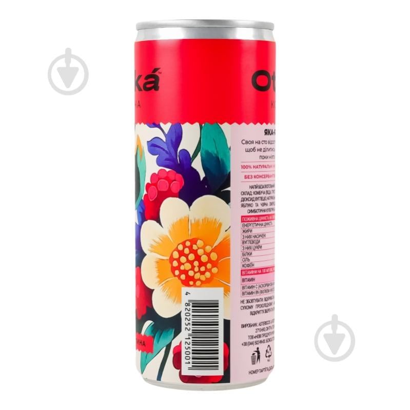 Комбуча Otaká Комбуча Искристая малина 0,25 л - фото 4