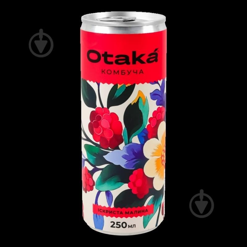 Комбуча Otaká Комбуча Искристая малина 0,25 л - фото 8