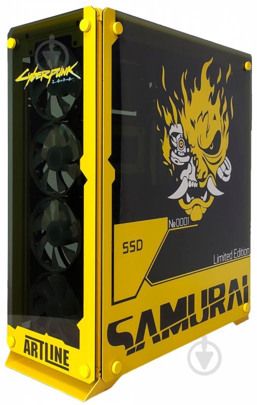 Компьютер Artline Gaming SAMURAI (SAMURAIv02) yellow - фото 2 Компьютер Artline Gaming SAMURAI (SAMURAIv02) yellow - фото 2