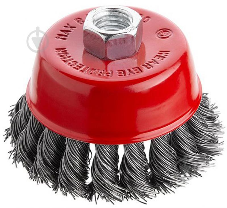 Щетка чашечная 75 мм М14 для УШМ Intertool BT-2075 - фото 1