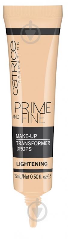 Коректор кольору тонального засобу Catrice Make Up Transformer Drops Lightening світлий 15 мл - фото 2