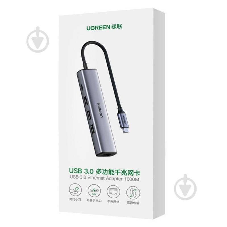 USB-хаб UGREEN CM475 - фото 3