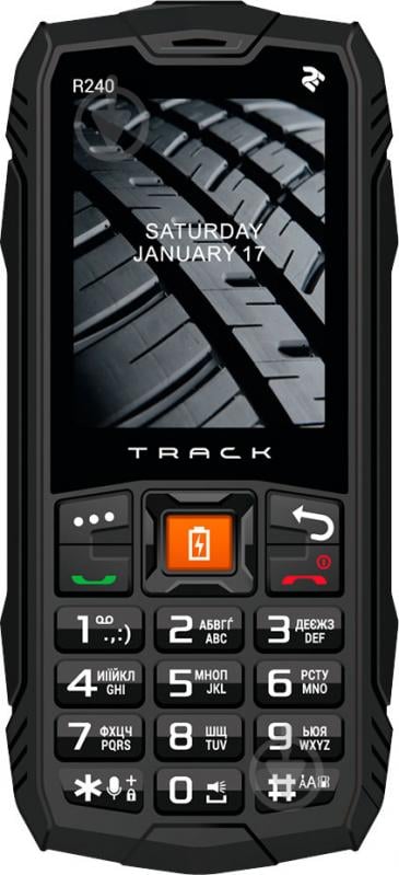 Мобильный телефон 2E R240 (2020) Track Dual SIM black - фото 2