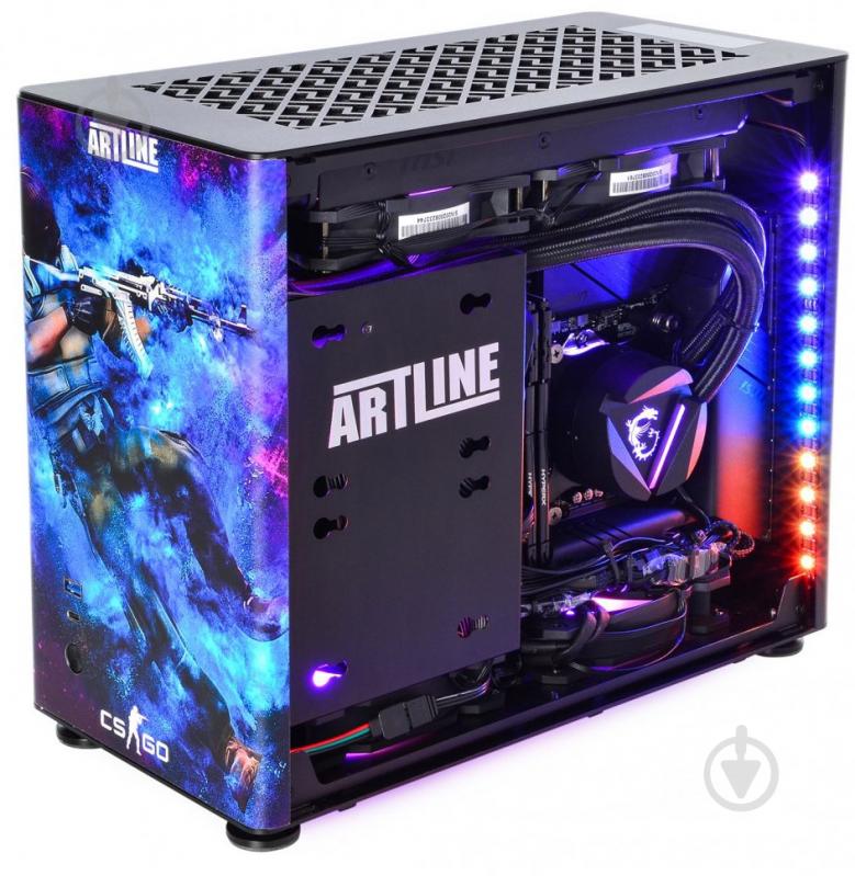 Компьютер Artline Overlord DRAGONv23 (DRAGONv23) black/blue - фото 11