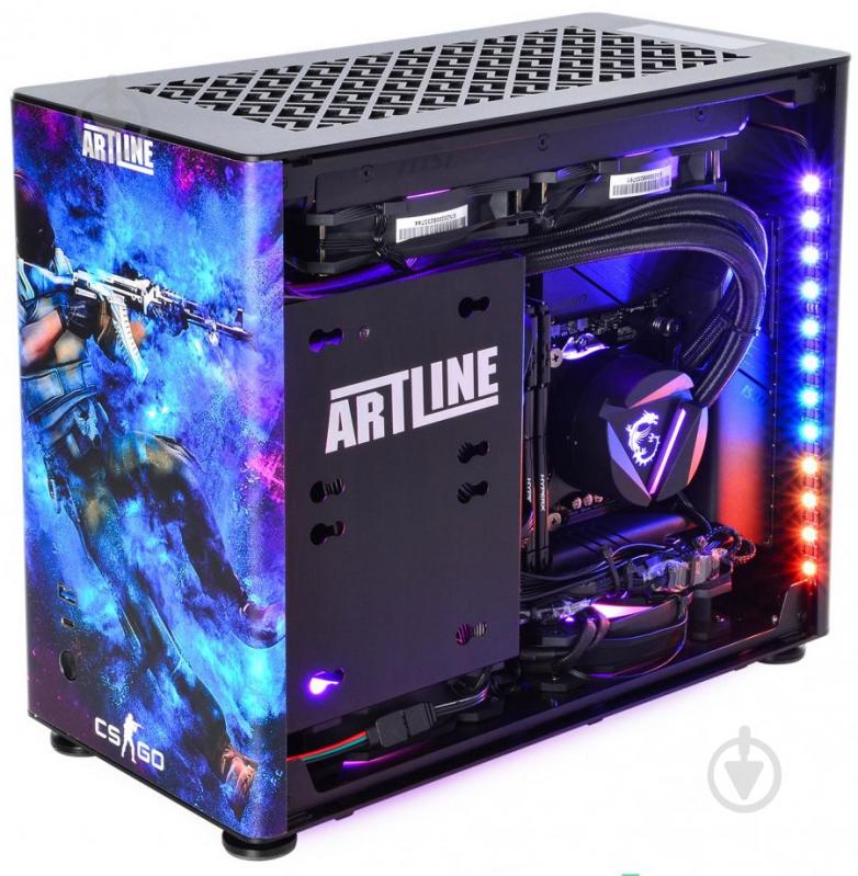 Компьютер Artline Overlord DRAGONv23 (DRAGONv23) black/blue - фото 7