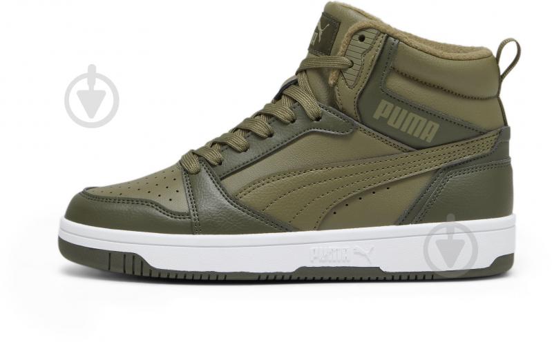 Черевики Puma PUMA REBOUND V6 MID WTR JR 39468502 р.38,5 зелений - фото 1