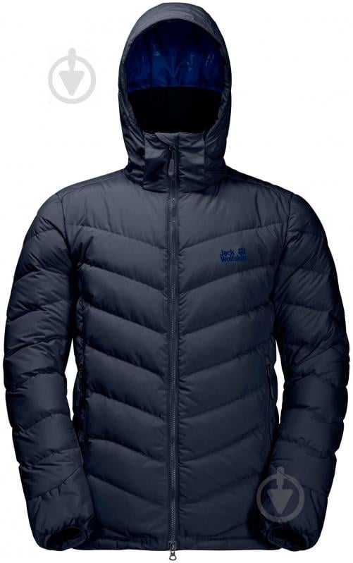 Пуховик мужской зимний Jack Wolfskin FAIRMONT MEN 1203591-1010 р.S синий - фото 1