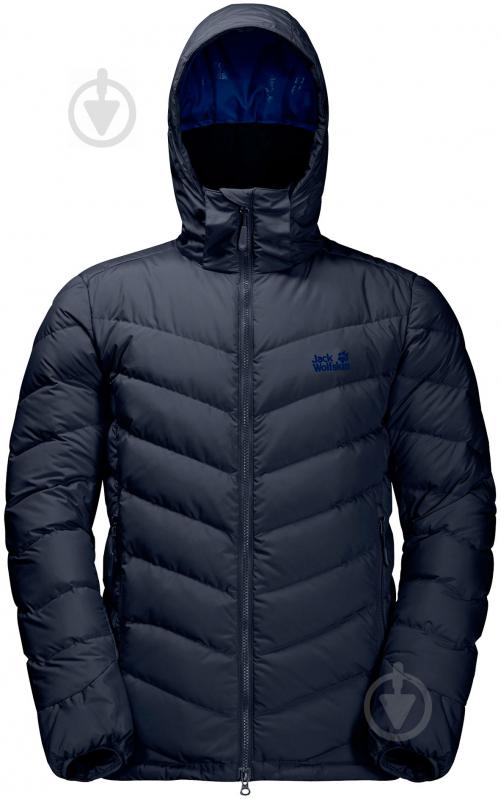 Пуховик чоловічий зимовий Jack Wolfskin FAIRMONT MEN 1203591-1010 р.L синій - фото 1