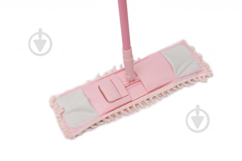 Швабра для пола Kornel KL-138 40 см розовый - фото 3
