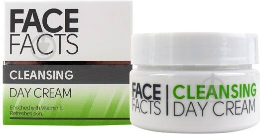 Крем для обличчя денний Face Facts Cleansing 50 мл - фото 1