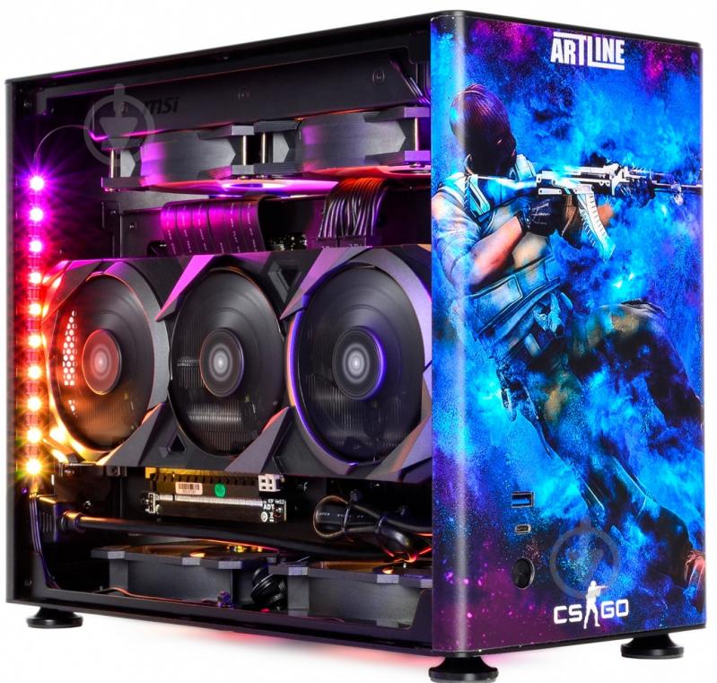 Компьютер Artline Overlord (DRAGONv29) black/blue - фото 9