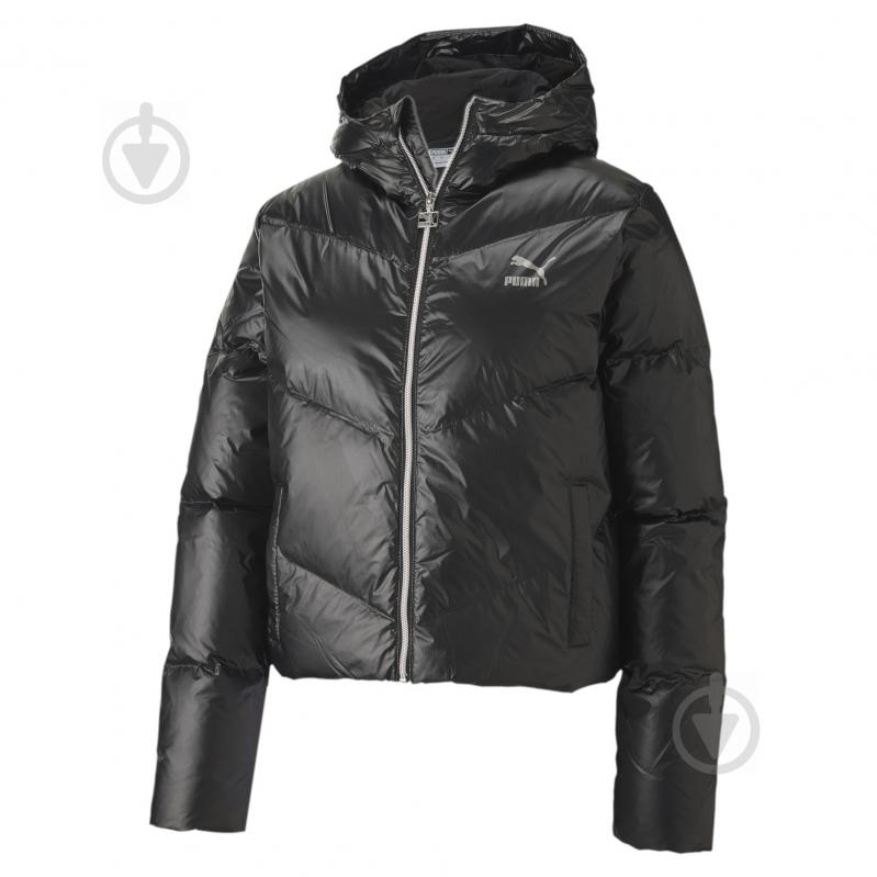 Пуховик Puma Classics Shine Down Jacket 59755701 р.L чорний - фото 2