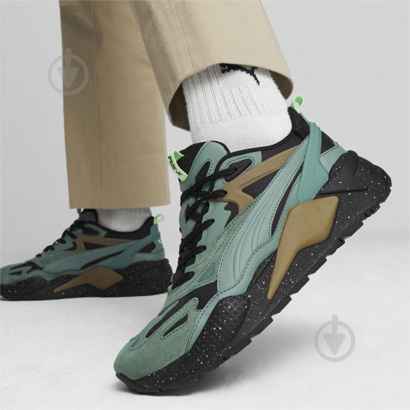 Кросівки чоловічі демісезонні Puma RS-X EFEKT SPECKLE 39479103 р.45 хакі - фото 7