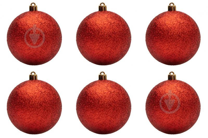 Набор елочных шаров Девилон 251239 d80 мм 6 шт./уп. - фото 2