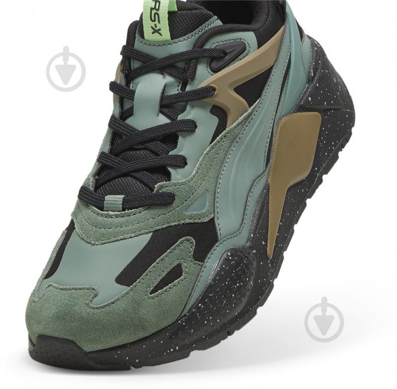 Кроссовки мужские демисезонные Puma RS-X EFEKT SPECKLE 39479103 р.46 хаки - фото 5