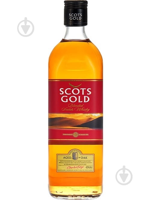 Віскі Scots Gold Red Label Blended Scotch Whisky (Шотландія) 1 л - фото 1 Віскі Scots Gold Red Label Blended Scotch Whisky (Шотландія) 1 л - фото 1