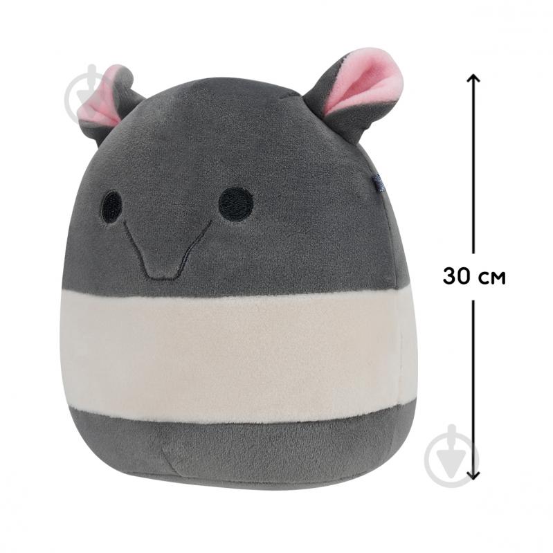 М'яка іграшка SQUISHMALLOWS Тапір Еббіт 30 см мульті SQCR04149 - фото 2