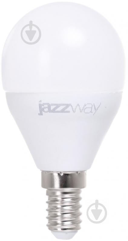 Лампа светодиодная Jazzway PLED-SP 9 Вт G45 матовая E14 220 В 5000 К 2859600 - фото 1