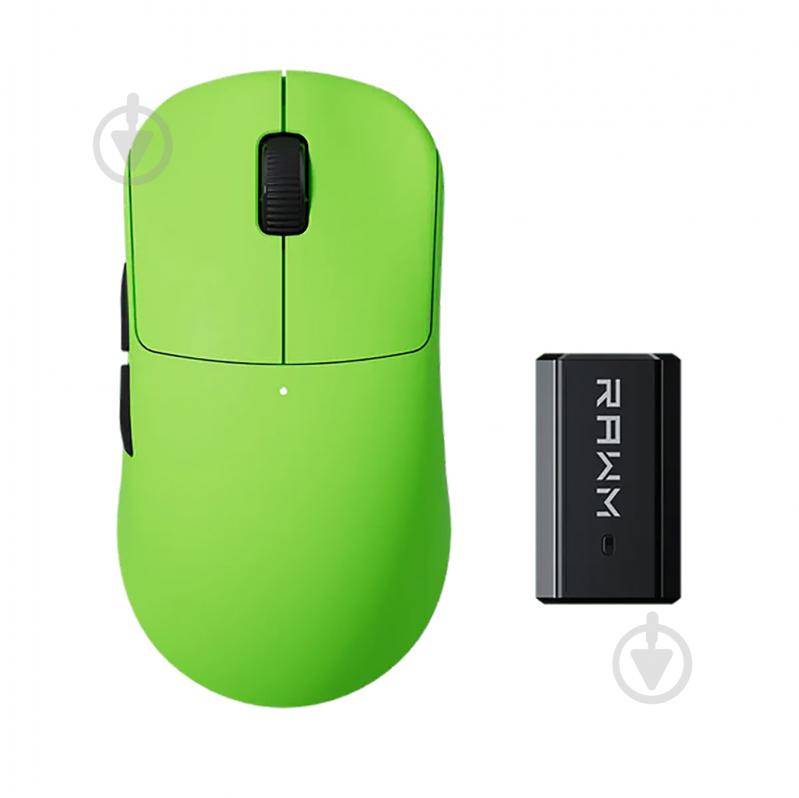 Игровая мышь RAWM green (ES21PRO.green) - фото 1 Игровая мышь RAWM green (ES21PRO.green) - фото 1