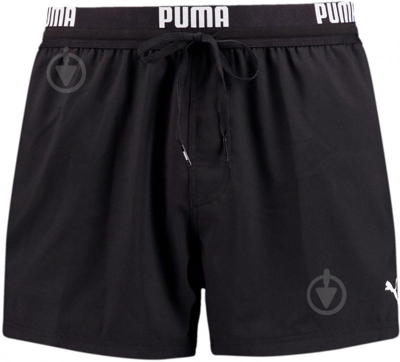 Шорты Puma SWIM MEN LOGO SHORT LEN 90765903 р. M черный - фото 2